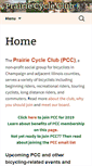 Mobile Screenshot of prairiecycleclub.org
